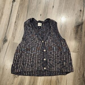 Universal Threads Multicolor Knit Vest